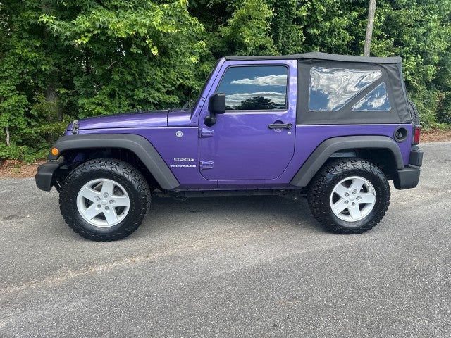 2017 Jeep Wrangler — side profile view