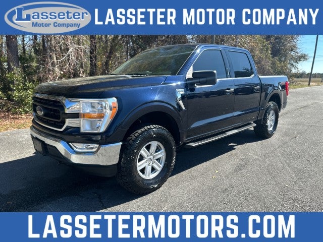 2022 Ford F-150 XL in Blue — front three-quarter view