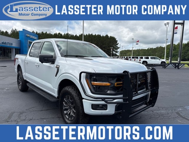 2025 Ford F-150 Tremor in Space Whit — front three-quarter view