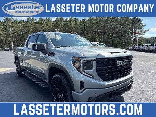 2026 GMC Sierra 1500 Elevation in Sterling Metallic — front three-quarter view